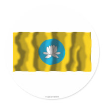 Republic of Kalmykia Flag stickers