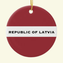 Republic of Latvia Ornament