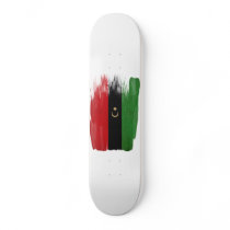 Republic of Libya Flag Skate Board Decks