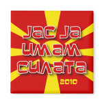 Republic of Macedonia Fridge Magnet
