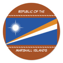 Republic of Marshall Islands... stickers by Bubujima Republic of Marshall Islands... stickers