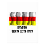 Republic of North Ossetia-Alania Flag Post Cards