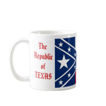 Republic of Texas Flag, texas, The Republic of ... mugs