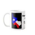 Republic of TEXAS mugs by iconoclast Republic of TEXAS mugs