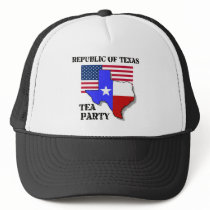 Republic of Texas Tea Party Trucker Hats