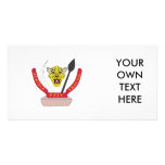 Republic of the Congo Coat of Arms Photo Card