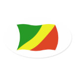 Republic of the Congo Flag Sticker