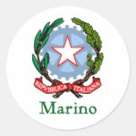 República de Marino de Italia Pegatinas