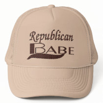 Republicain Babe Cool Hat Cap hats