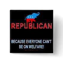 Republican because... pin