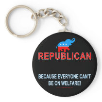 Republican because... key chain
