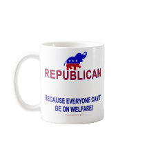 Republican because... coffee mugs
