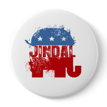 REPUBLICAN BOBBY JINDAL BUTTON