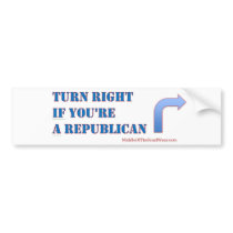 Republican bumper sticker