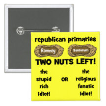 republican candidates pinback buttons