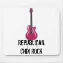 Republican Chix ROCK mousepads by uniquenclassy Republican Chix ROCK mousepads