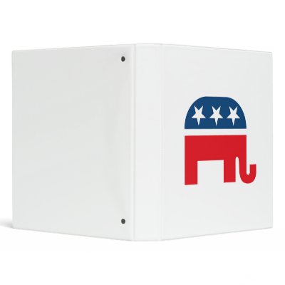 Republican Elephant Binder