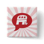 Republican Elephant Pin