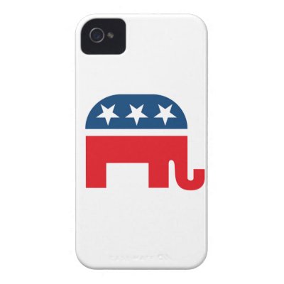 Republican Elephant iPhone 4 Covers