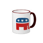 Republican Elephant Coffee Mugs
