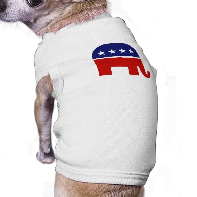 Republican Elephant / GOP Elephant dog t-shirt
