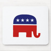 Republican Elephant / GOP Elephant Mousepads