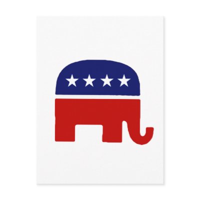 Republican Elephant / GOP Elephant post cards