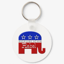 Republican-Elephant keychains by rhardwick Republican-Elephant keychains