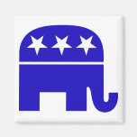 Republican Elephant Magnet