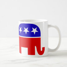 Republican Elephant Mug