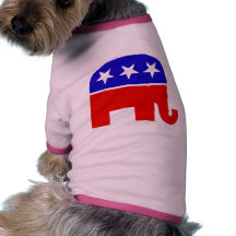 Republican Elephant Pet Clothing