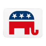 Republican Elephant premium magnets