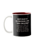 Republican Euphemism Job Creators JOKE mugs