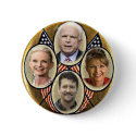 Republican Family Quadragate 3-Inch Button by elfyboy Republican Family Quadragate 3-Inch Button