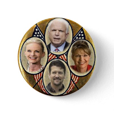 Republican Family Quadragate 3-Inch Button by elfyboy