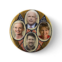 Republican Family Quadragate 3-Inch Button