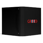 REPUBLICAN GREED VINYL BINDER