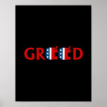 REPUBLICAN GREED POSTER