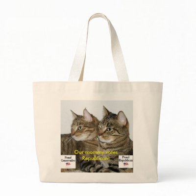 Republican Kitties Bags by serenacarey