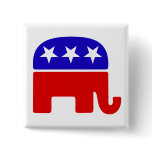 Republican Logo Button