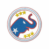 Republican Logo embroidered shirts by ZazzleEmbroidery Republican Logo embroidered shirts