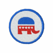 Republican Logo Embroidered Polo Shirt