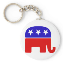 Republican Logo Keychain