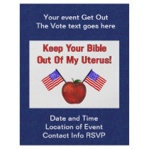 REPUBLICAN MOLESTORS CUSTOM FLYER