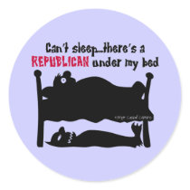 REPUBLICAN MONSTER stickers