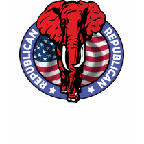 Republican Party Elephant - McCain t-shirts by spacedust Republican Party Elephant - McCain t-shirts