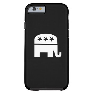 Republican Party Pictogram iPhone 6 Case