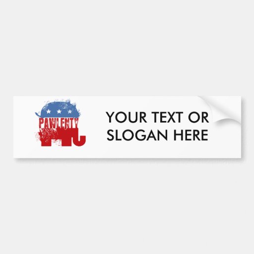 REPUBLICAN PAWLENTY.png Bumper Sticker