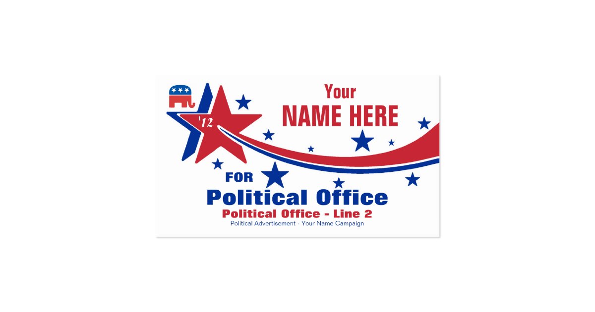 republican-political-election-campaign-business-card-zazzle