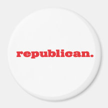 republican. refrigerator magnet